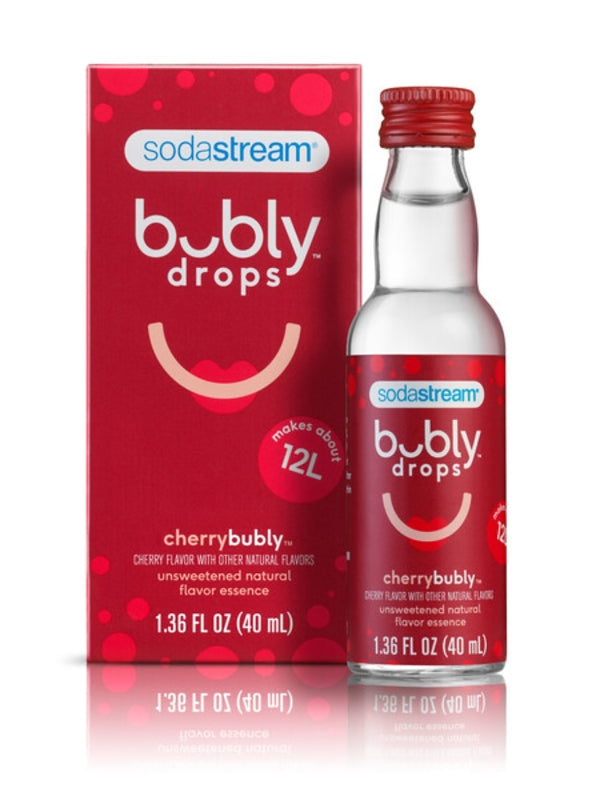 SODASTREAM Sodastream 1025225010 Soft Drink, Cherry Flavor, 40 mL Bottle