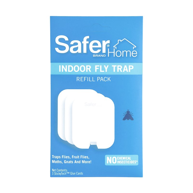 SAFER Safer SH503 Plug-In Fly Trap, Includes: (3) StickyTech Glue Cards, 3/PK HARDWARE & FARM SUPPLIES SAFER