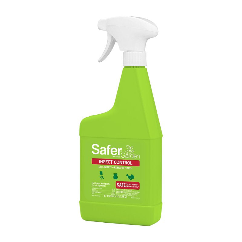 SAFER Safer SG5110 Garden Insect Control, Spray Application, 24 oz Bottle