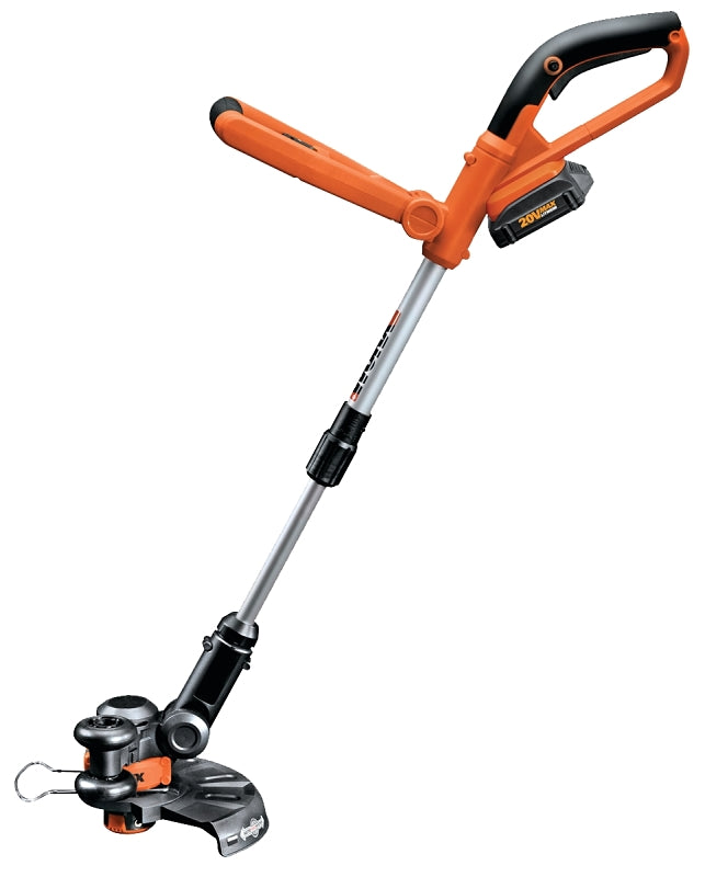 WORX Worx WG162/155 Cordless String Trimmer and Edger, 20 V, 0.065 in Dia Line OUTDOOR LIVING & POWER EQUIPMENT WORX