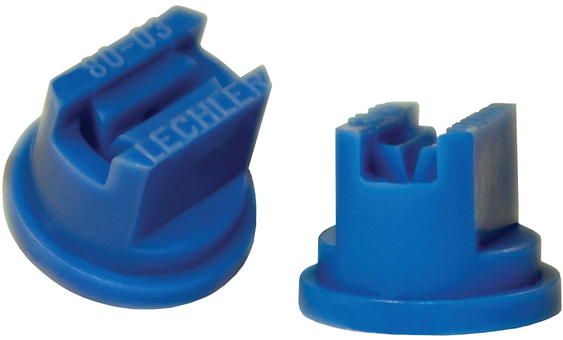 GREEN LEAF Green Leaf ST8003 Spray Nozzle, Standard Flat, Polyoxymethylene, Blue, For: Y8253048 Series 8 mm Cap