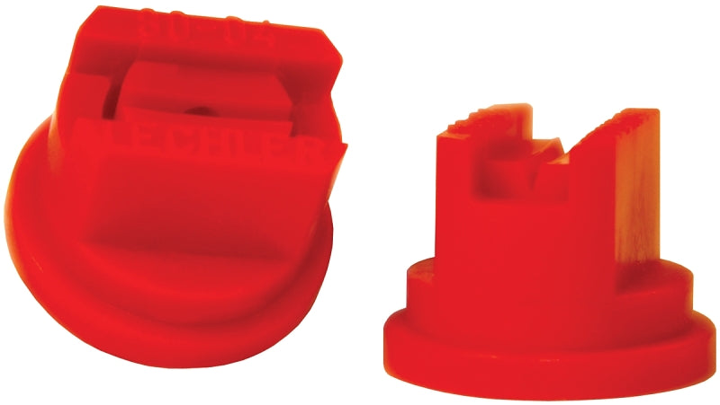 GREEN LEAF Green Leaf ST8004 Spray Nozzle, Standard Flat, Polyoxymethylene, Red, For: Y8253048 Series 8 mm Cap