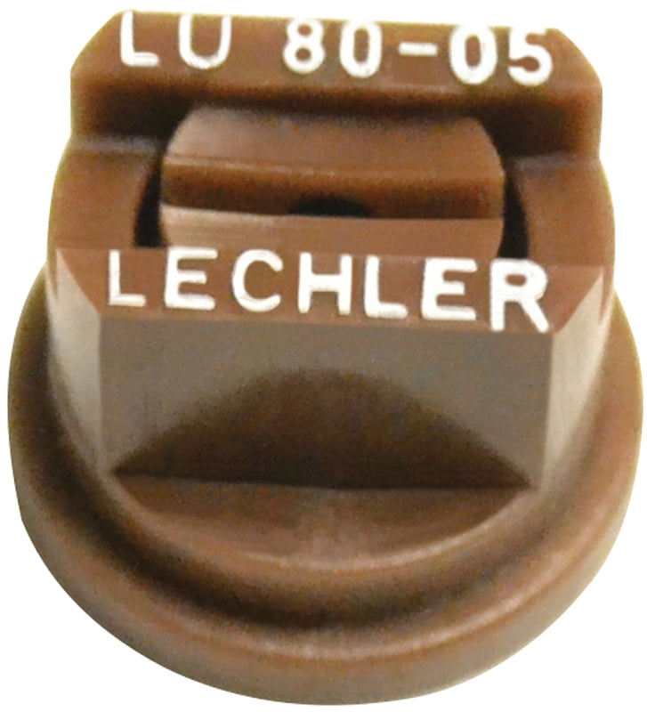 GREEN LEAF Green Leaf LU 80-05 6PK Spray Nozzle, Multi-Range Universal Flat, Polyoxymethylene, Brown