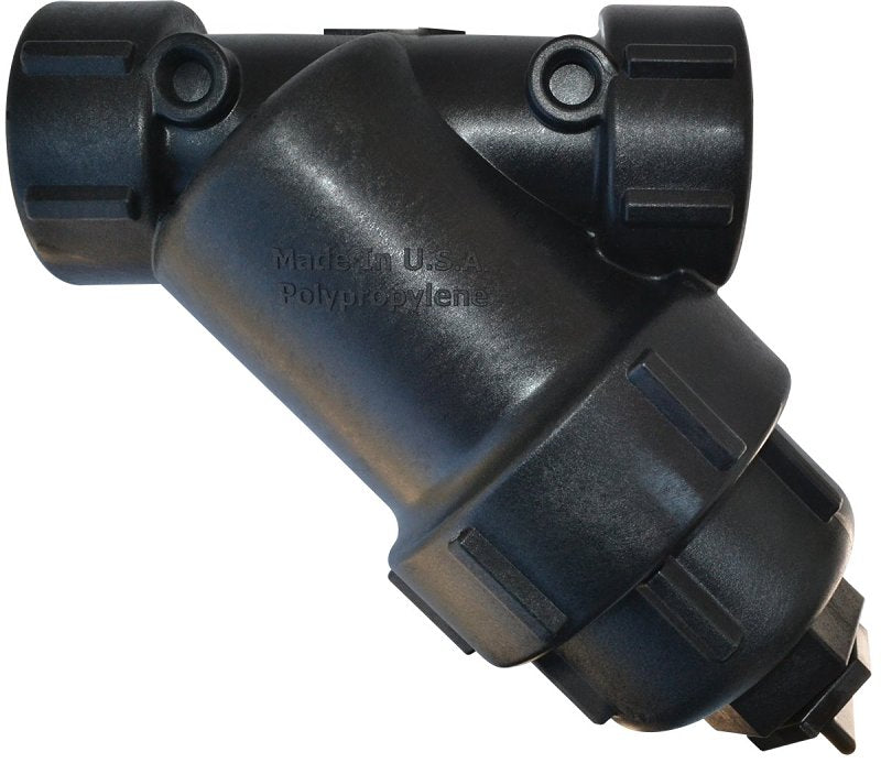 GREEN LEAF Banjo LS150-50 Y-Strainer with Screen, 9-7/8 in L, 7-3/16 in W, 50 Mesh, EPDM/Polymer/Stainless Steel