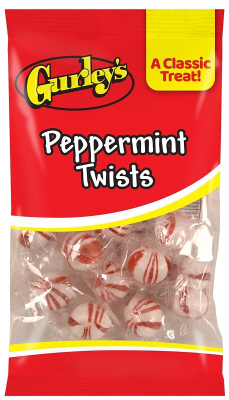 GURLEY'S Gurley's 743792 Candy, Hard, Peppermint Twist, 4 oz HOUSEWARES GURLEY'S