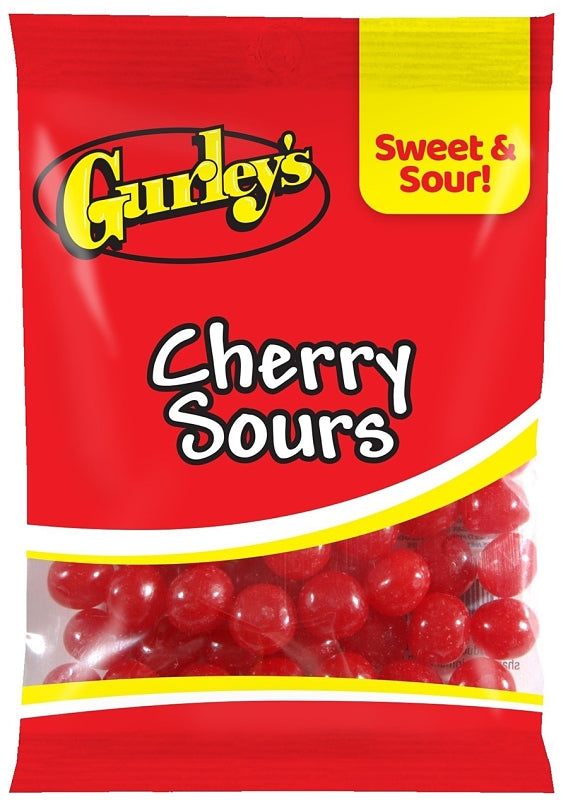 GURLEY'S Gurley's 743776 Candy, Cherry Sours Flavor, 4.5 oz