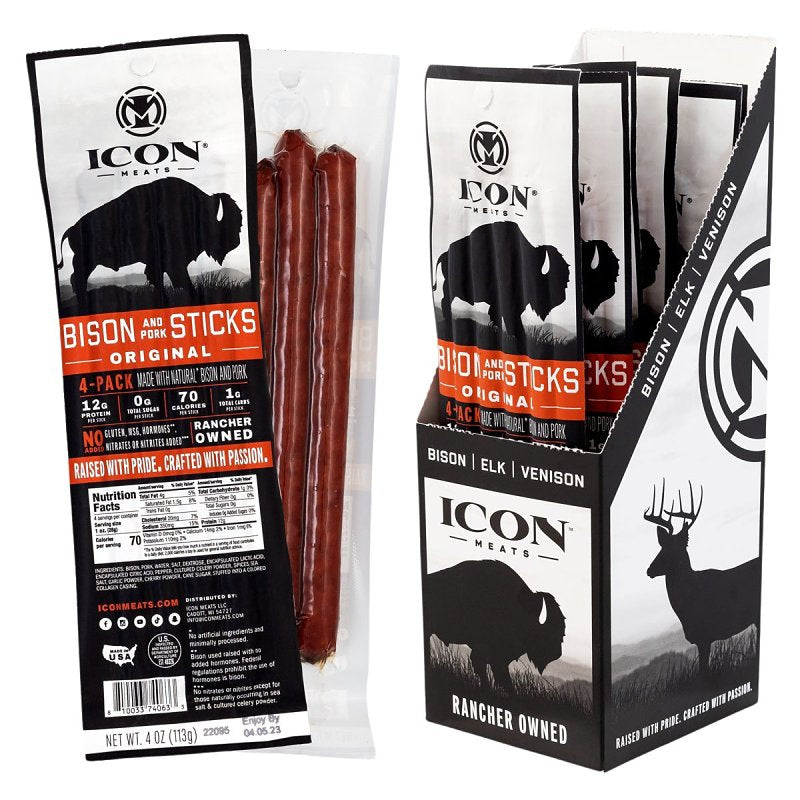 ICON Icon Meats 8-10033-74063-3 Meat Stick, Original, 4 oz
