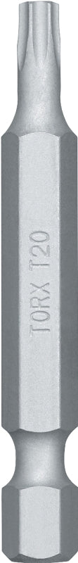 DEWALT DEWALT DW2660 Power Bit, T20 Drive, Torx Drive, 1/4 in Shank, Hex Shank, 2 in L, Steel