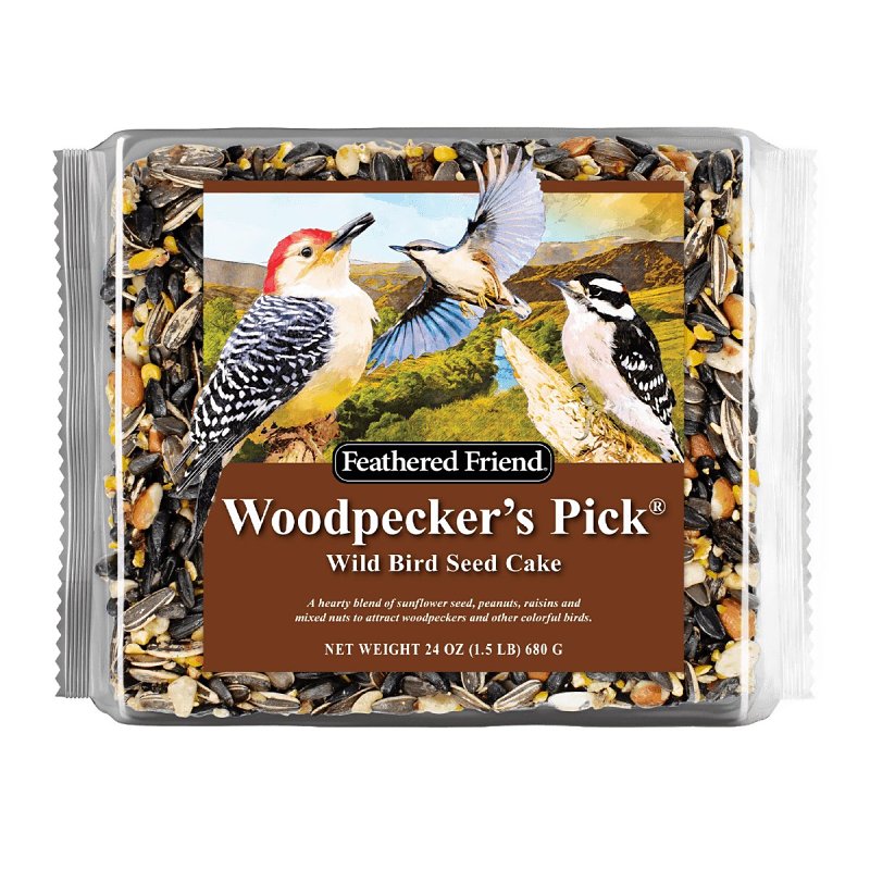 AUDOBON PARK Audubon Park 14356 Woodpecker Seed Cake, 2 lb Bag HARDWARE & FARM SUPPLIES AUDOBON PARK