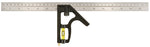 HULTAFORS Johnson 420EM Combination Square, 16 in L Blade, SAE/Metric Graduation, Stainless Steel Blade TOOLS HULTAFORS