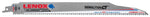 LENOX Lenox 1832146 Series Reciprocating Saw Blade, Applicable Materials: Wood, 1 in W, 12 in L, 6 TPI, Carbide Cutting Edge TOOLS LENOX