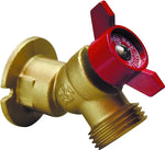 B & K INDUSTRIES B & K 108-053HN Sillcock Valve, 1/2 x 3/4 in Connection, FPT x Male Hose, 125 psi Pressure, Brass Body PLUMBING, HEATING & VENTILATION B & K INDUSTRIES