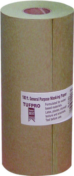 TRIMACO Trimaco 12906 Masking Paper, 180 ft L, 6 in W, Brown PAINT TRIMACO