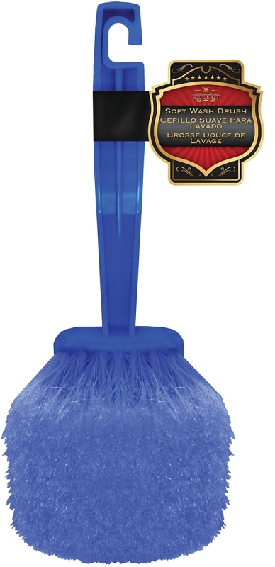 SM ARNOLD SM Arnold SELECT 25-615 Washing Brush, 2 in L Trim, 9-1/2 in OAL, Polypropylene Trim, Blue Handle AUTOMOTIVE SM ARNOLD