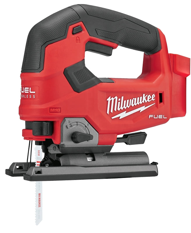 MILWAUKEE Milwaukee 2737-20 Jig Saw, Tool Only, 18 V, 5 Ah, 5-1/2 in Wood Cutting Capacity, 1 in L Stroke, 3500 spm