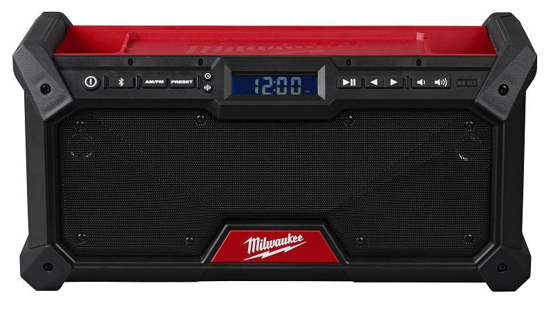 MILWAUKEE Milwaukee 2952-20 Jobsite Radio, Tool Only, 18-Channel, Bluetooth, 120 ft range TOOLS MILWAUKEE
