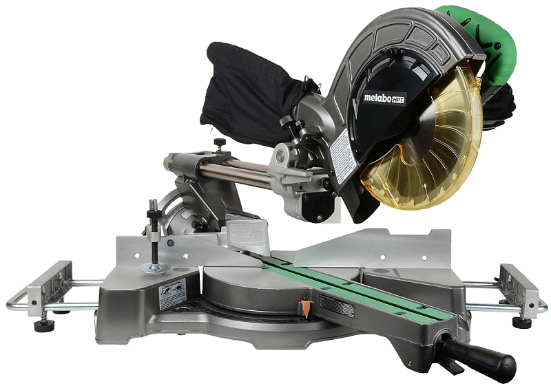 METABO HPT Metabo HPT C8FSESM Miter Saw, 8-1/2 in Dia Blade, 2-9/16 x 12 in Cutting Capacity, 5500 rpm Speed
