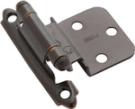 AMEROCK Amerock BPR3428ORB Hinge, 2-3/4 in L x 2-3/16 in W, Steel, Oil-Rubbed Bronze, 5-Hole, 3/8 in Inset, Face Mounting HARDWARE & FARM SUPPLIES AMEROCK