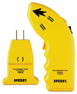 SPERRY Sperry Instruments CS550A Circuit Breaker Finder, 80 to 140 V, LED Display, Yellow ELECTRICAL SPERRY