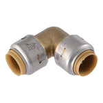 SHARKBITE SharkBite U248A Pipe Elbow, 1/2 x 1/2 in, 90 deg Angle, Brass, 200 psi Pressure PLUMBING, HEATING & VENTILATION SHARKBITE