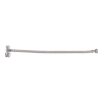 SHARKBITE SharkBite UR24657Z Faucet Connector with Stop Valve, 1/2 in Inlet, FIP Inlet, 1/2 in Outlet, PTC Outlet, 20 in L