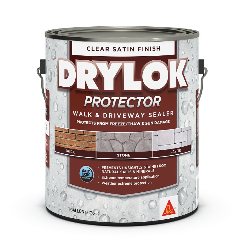 DRYLOK Drylok 29913 Concrete Protector, Satin, Liquid, 1 gal