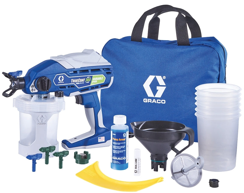 GRACO Graco 17D889 Electric TrueAirless Sprayer, 0.015 in Tip, 1500 psi