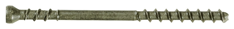 CAMO Camo 345128 Deck Screw, #7 Thread, 1-7/8 in L, Trim Head, Star Drive, Carbon Steel, ProTech-Coated, 350/PK
