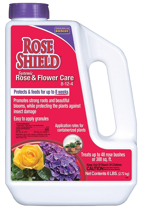BONIDE Bonide Rose Shield 946 Insecticide and Feed, Granules, 6 lb LAWN & GARDEN BONIDE