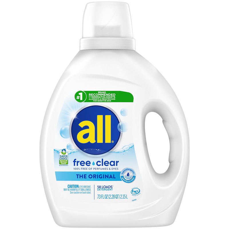 HENKEL CORPORATION Henkel all Free Clear 2982688 Laundry Detergent, 73 fl-oz, Liquid CLEANING & JANITORIAL SUPPLIES HENKEL CORPORATION