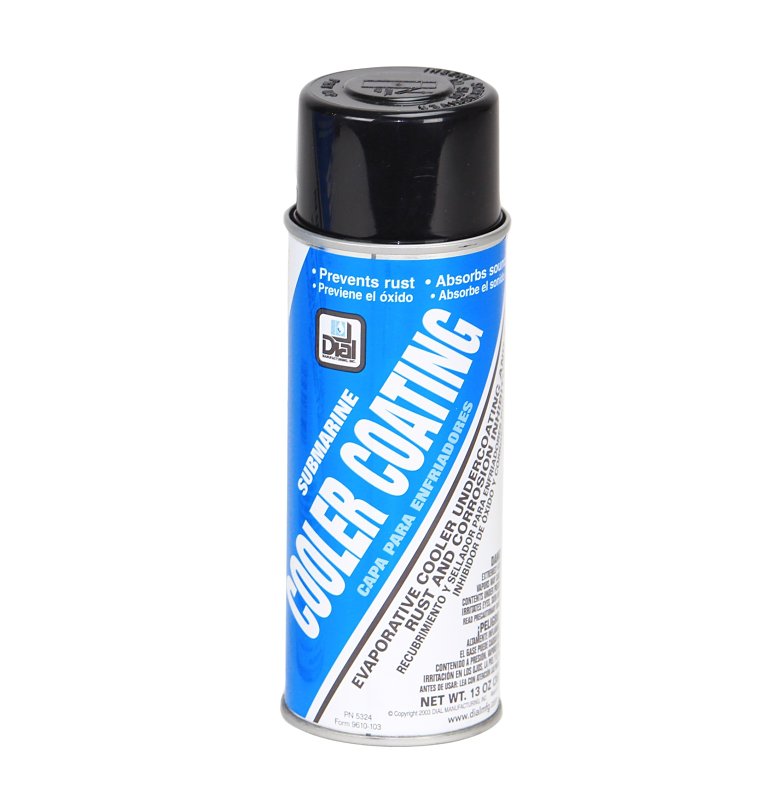 DIAL Dial 5328 Cooler Coating, Asphaltic-Coated, For: Evaporative Cooler Purge Systems APPLIANCES & ELECTRONICS DIAL