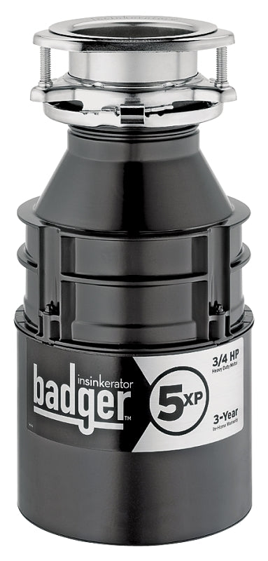 INSINKERATOR InSinkErator 75993 Garbage Disposal, 26 oz Grinding Chamber, 0.75 hp Motor, 120 V, Steel, 3 Years Warranty PLUMBING, HEATING & VENTILATION INSINKERATOR