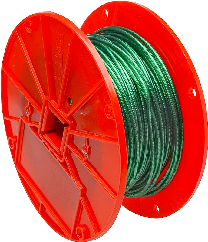 CAMPBELL CHAIN Campbell 7000197 Aircraft Cable, 1/16 in Dia, 250 ft L, 28 lb Working Load