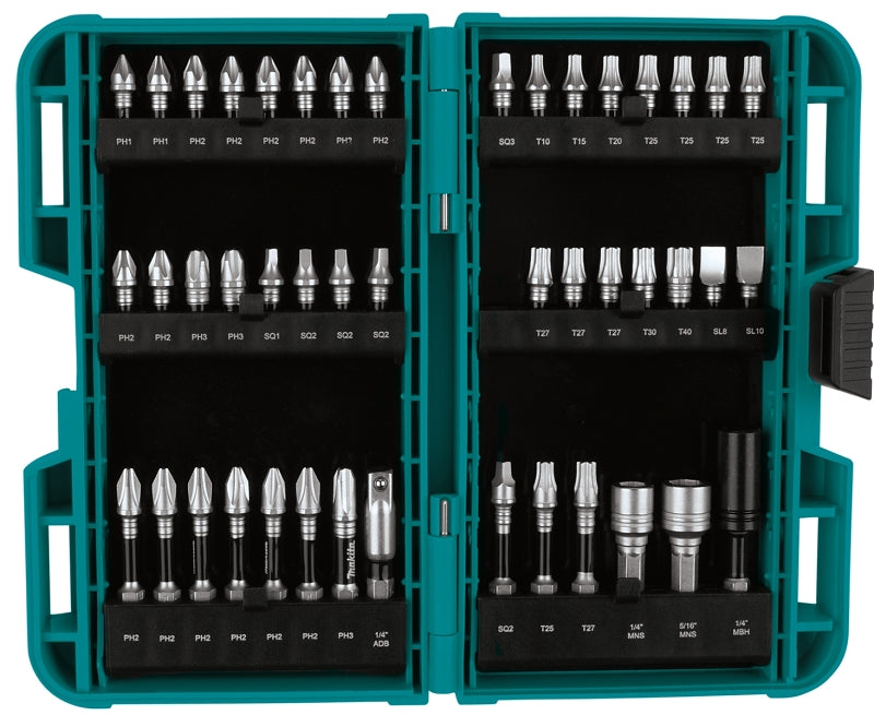 MAKITA Makita Impact XPS E-01650 Impact Bit Set, 45-Piece, Steel