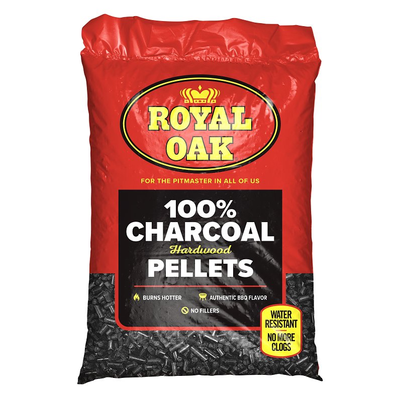 ROYAL OAK Royal Oak 800-000-285 Grill Pellet, Charcoal Hardwood, 20 lb