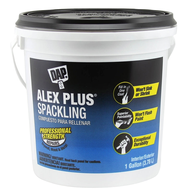 DAP DAP 18747 Spackling Paste White, White, 128 fl-oz Tub PAINT DAP