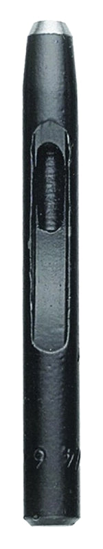 GENERAL General 1280F Hollow Punch, 1/4 in Tip, 4 in L, Steel
