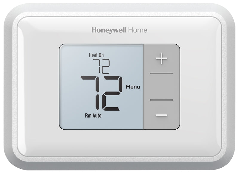 HONEYWELL Honeywell RTH5160 Series RTH5160D1003 Non-Programmable Thermostat, 24 V, White PLUMBING, HEATING & VENTILATION HONEYWELL