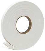 FROST KING Frost King R734WH Foam Tape, 3/4 in W, 10 ft L, 7/16 in Thick, Rubber, White