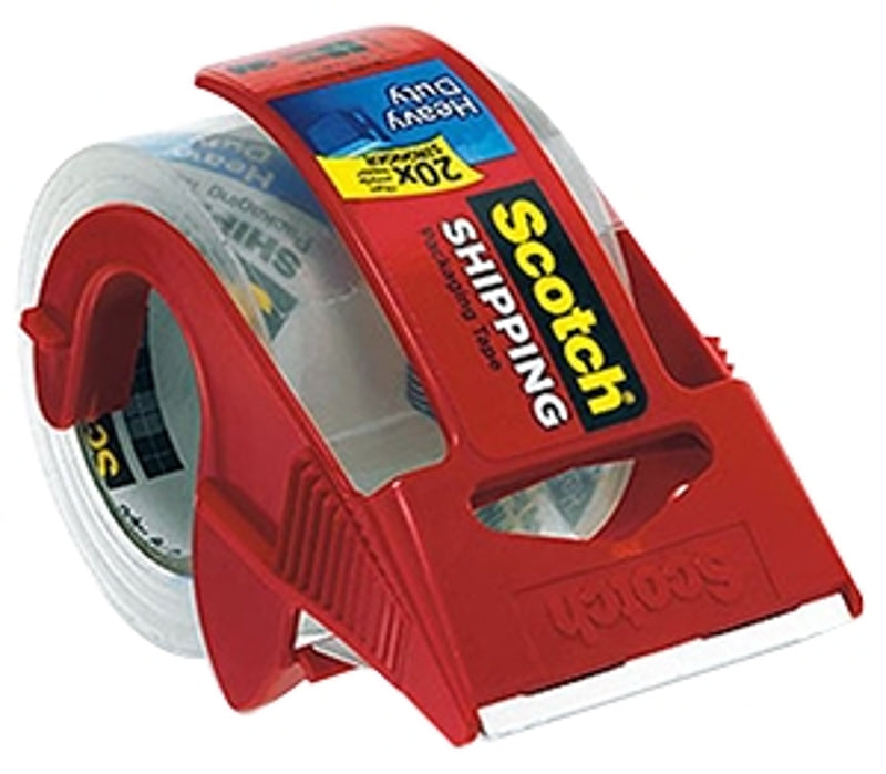 SCOTCH Scotch 142 Packaging Tape, 800 in L, 1.88 in W, Acetate Backing, Clear PAINT SCOTCH