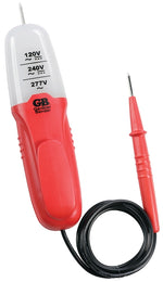 GB Gardner Bender GET-3213 Tester, 120 to 277 V, LED Display, Functions: Voltage, Red ELECTRICAL GB