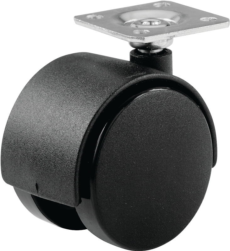 SHEPHERD Shepherd Hardware 9417 Swivel Caster, 1-1/2 x 1-1/2 in Plate, 2.1 in L x 4.6 in W x 6.6 in H Dimensions, 1/CD