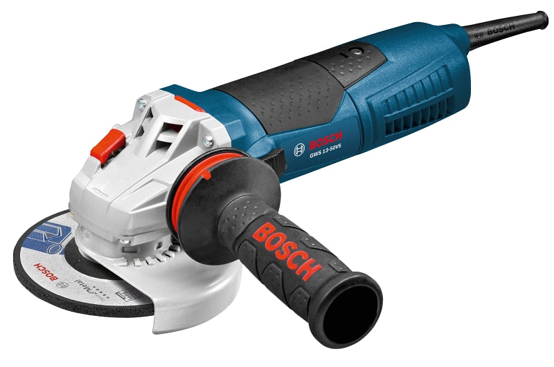 BOSCH Bosch GWS13-50VS Angle Grinder, 13 A, 5/8-11 Spindle, 5 in Dia Wheel, 11,500 rpm Speed TOOLS BOSCH   