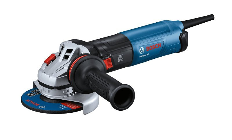 BOSCH Bosch GWS13-50VS Angle Grinder, 13 A, 5/8-11 Spindle, 5 in Dia Wheel, 11,500 rpm Speed