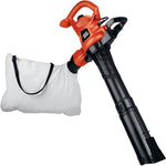 BLACK & DECKER LAWN Black+Decker BV3600 Blower/Vacuum/Mulcher, 12 A, 180/230 mph Air, Black