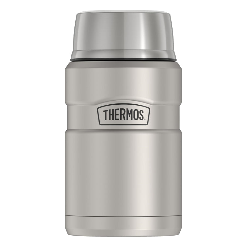 THERMOS Thermos STAINLESS KING SK3020MSTRI4 Vacuum Insulated Food Jar, 24 oz Capacity, Stainless Steel, Matte Steel APPLIANCES & ELECTRONICS THERMOS