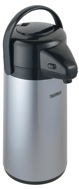 THERMOS Thermos PP1920TRI2 Pump Pot, 2 qt Capacity, Stainless Steel HOUSEWARES THERMOS