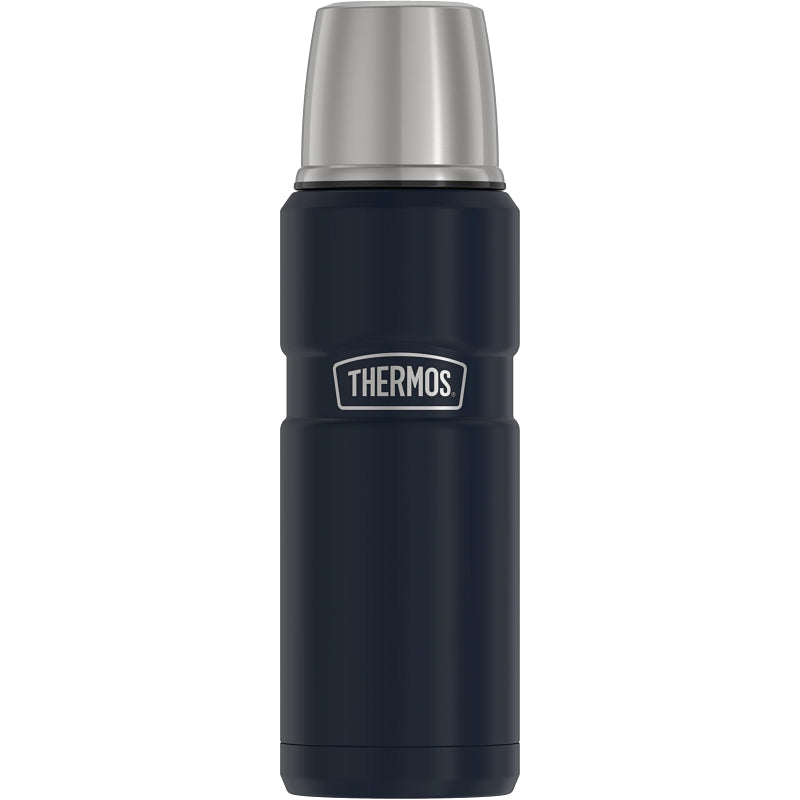 THERMOS Thermos Stainless King SK2000MDB4 Beverage Bottle, 16 oz Capacity, Stainless Steel, Midnight Blue HOUSEWARES THERMOS