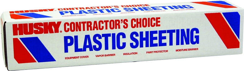 POLY-AMERICA Poly-America SW404C Painter's Sheeting, 100 ft L, 4 ft W, Clear