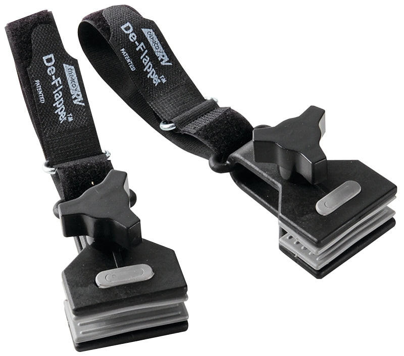 CAMCO Camco USA 42061 Series De-Flapper, Universal Strap, Nylon Strap, Black Strap AUTOMOTIVE CAMCO